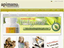 Tablet Screenshot of apimanu.com